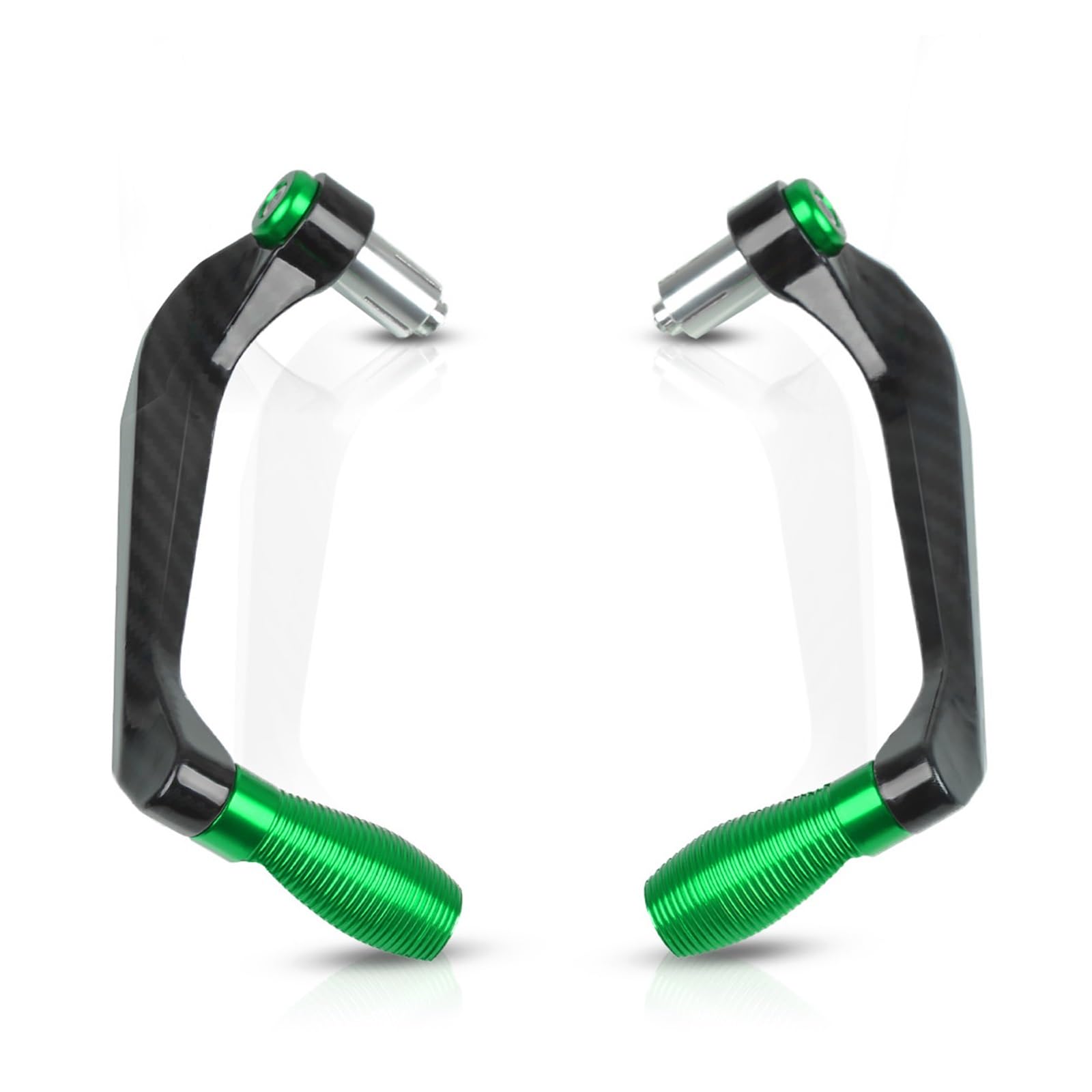 Handprotektoren Motorrad 7/8 ''22 MM Griffe Bremskupplungshebel Schutz Passend Für Z750 Z750R Z750S 1976-2012(Green 750) von GXTCJDM