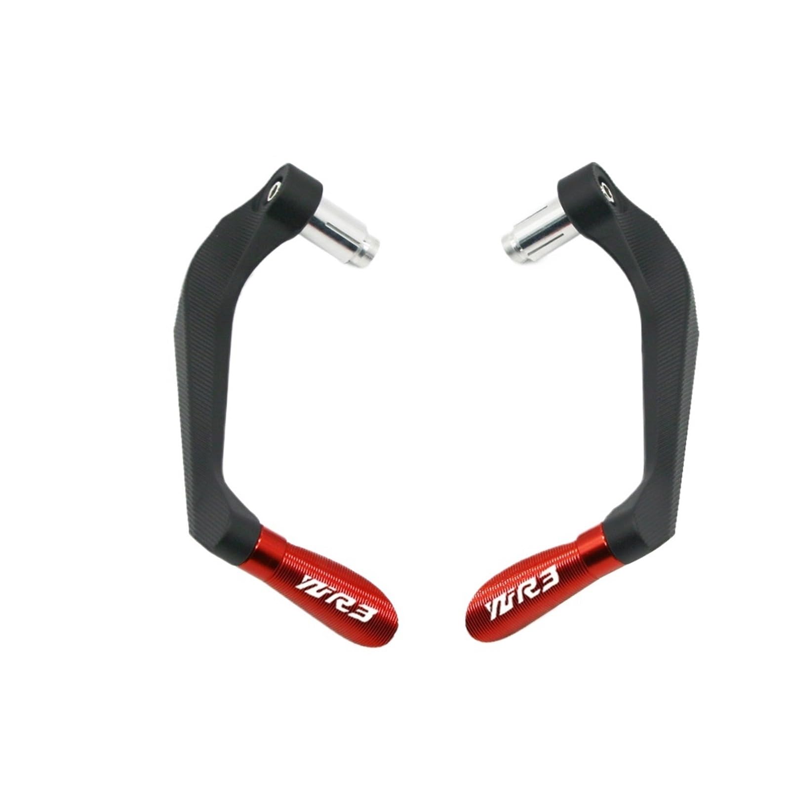 Handprotektoren Motorrad 7/8" 22 mm Geeignet Für YZFR3 Universal Griffe Bremse Kupplung Hebel Schutz(Red) von GXTCJDM