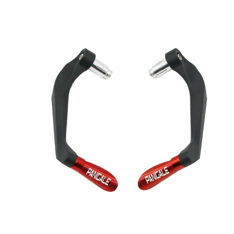 Handprotektoren Motorrad Geeignet für 899 959 1199 1299 Panigale/S/Tricolor 7/8 "22 mm Griffe Bremskupplungshebel Schutz(Red) von GXTCJDM