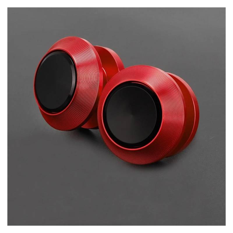 Motorrad Bobbins 8 MM Hinterradständerschrauben Passend für ZX6RR 2000-2004 Zubehör(C M8 red) von GXTCJDM