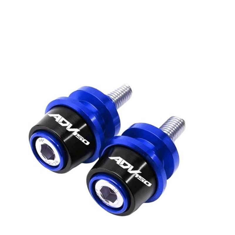 Motorrad Bobbins Geeignet Für ADV150 2019-2022 8MM Zubehör Ständerschrauben(Colored C) von GXTCJDM