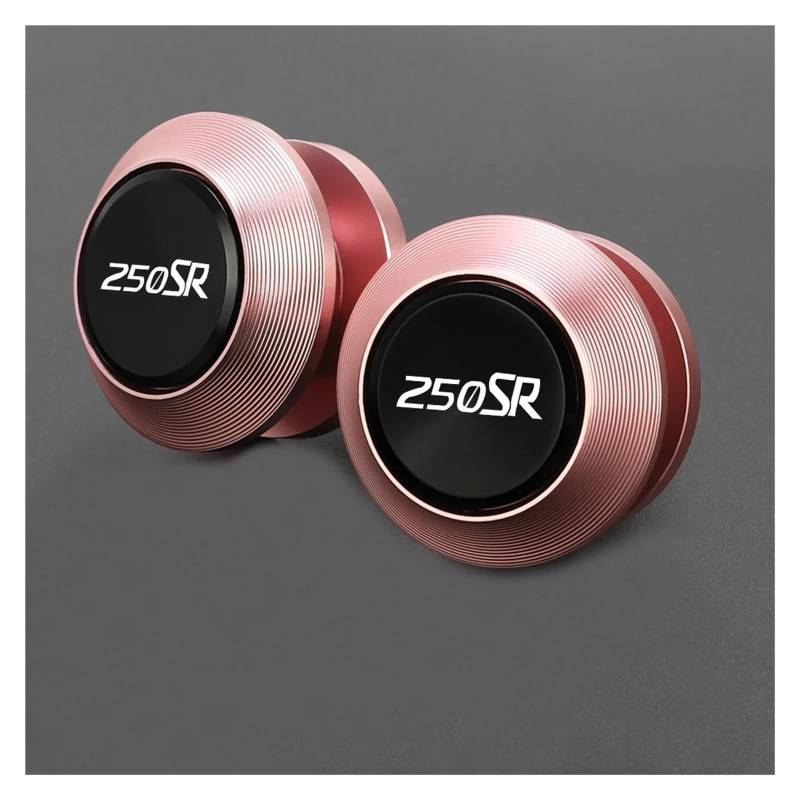 Motorrad Bobbins Geeignet Für CFmoto 250SR 250NK 2020-2023 10MM Hinterradständerschrauben(C M10 pink) von GXTCJDM