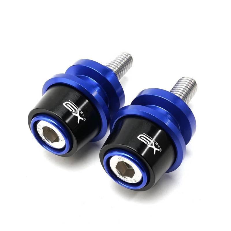 Motorrad Bobbins Geeignet Für GSX-S1000GX 2023-2024 8MM Standschraube Zubehör(Blau) von GXTCJDM