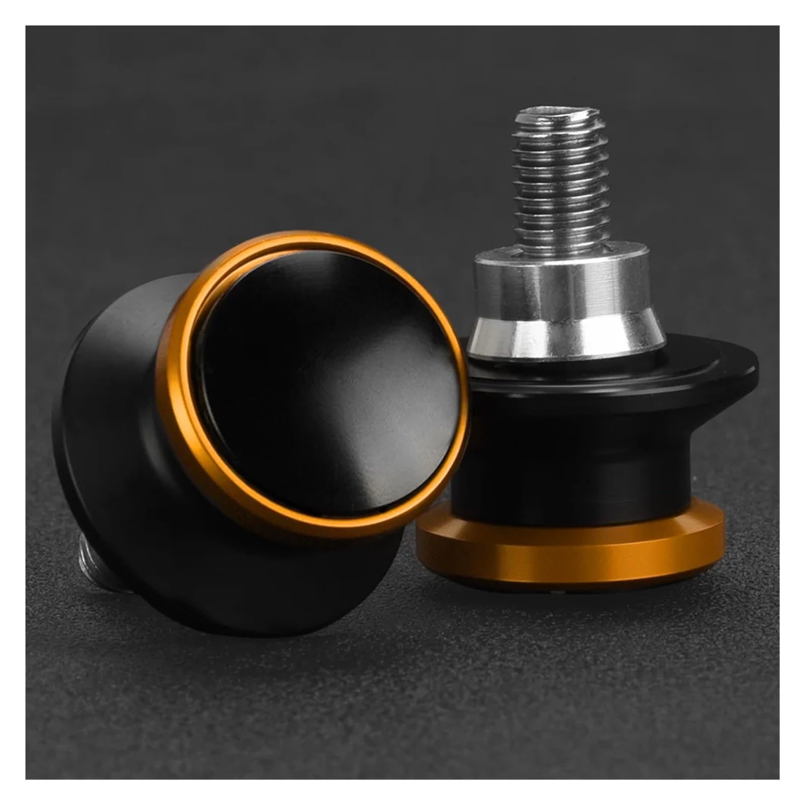 Motorrad Bobbins Hintere Ständerschrauben 8 MM Passend für CRF1100L Africa Twin/DCT 2020 2021 2022(A M8 orange) von GXTCJDM