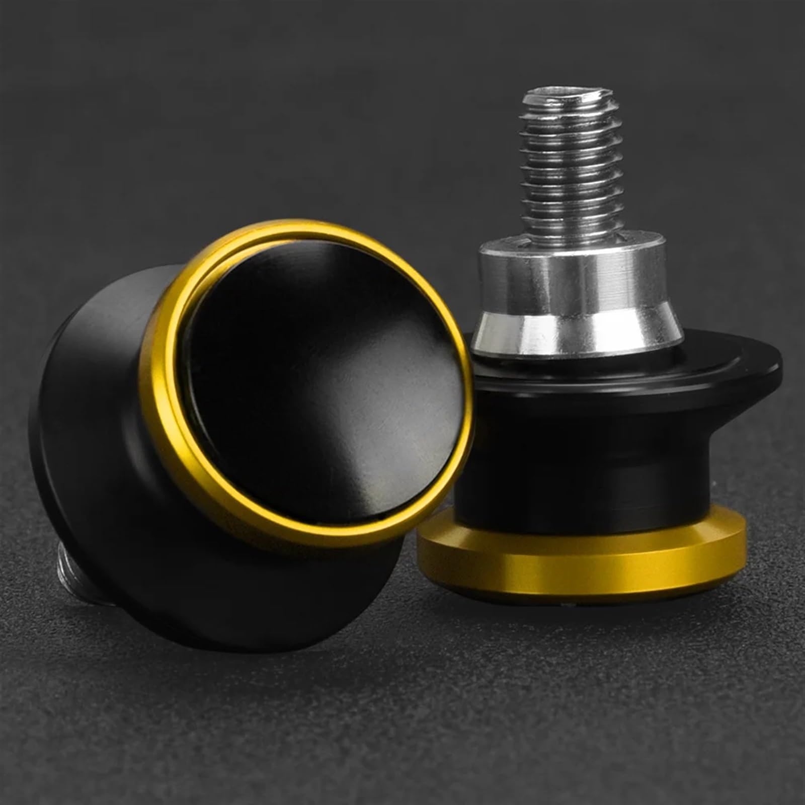 Motorrad Bobbins Hinterer Ständer Schrauben Passend Für VTR1000F VTR1000 FV FW FX FIRESTOM 1997-2005(A M8 Gold) von GXTCJDM