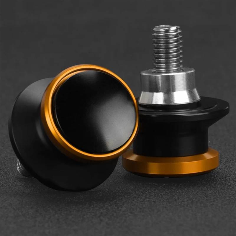 Motorrad Bobbins Hinterer Ständer Schrauben Passend Für VTR1000F VTR1000 FV FW FX FIRESTOM 1997-2005(A M8 orange) von GXTCJDM