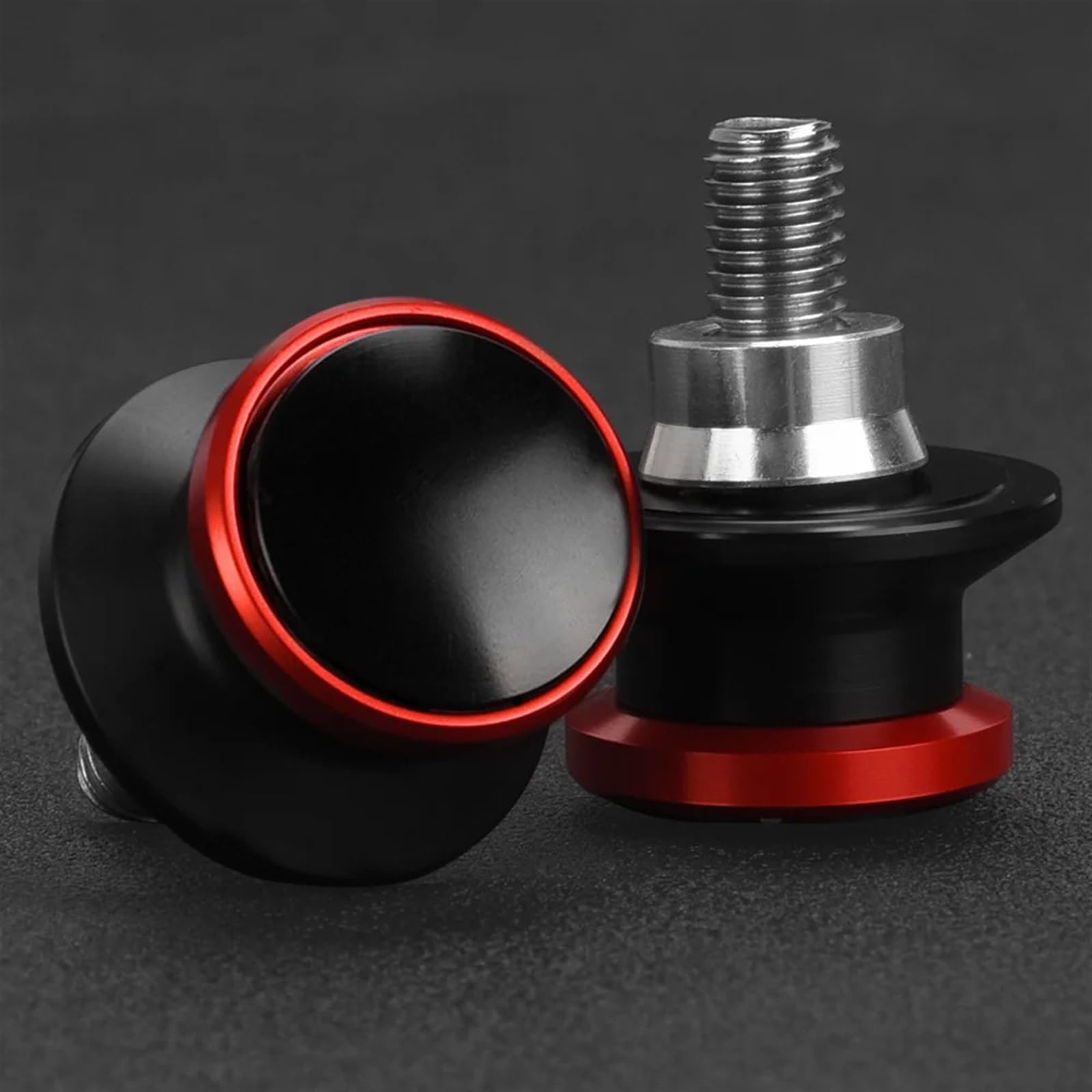 Motorrad Bobbins Hinterer Ständer Schrauben Passend Für VTR1000F VTR1000 FV FW FX FIRESTOM 1997-2005(A M8 red) von GXTCJDM