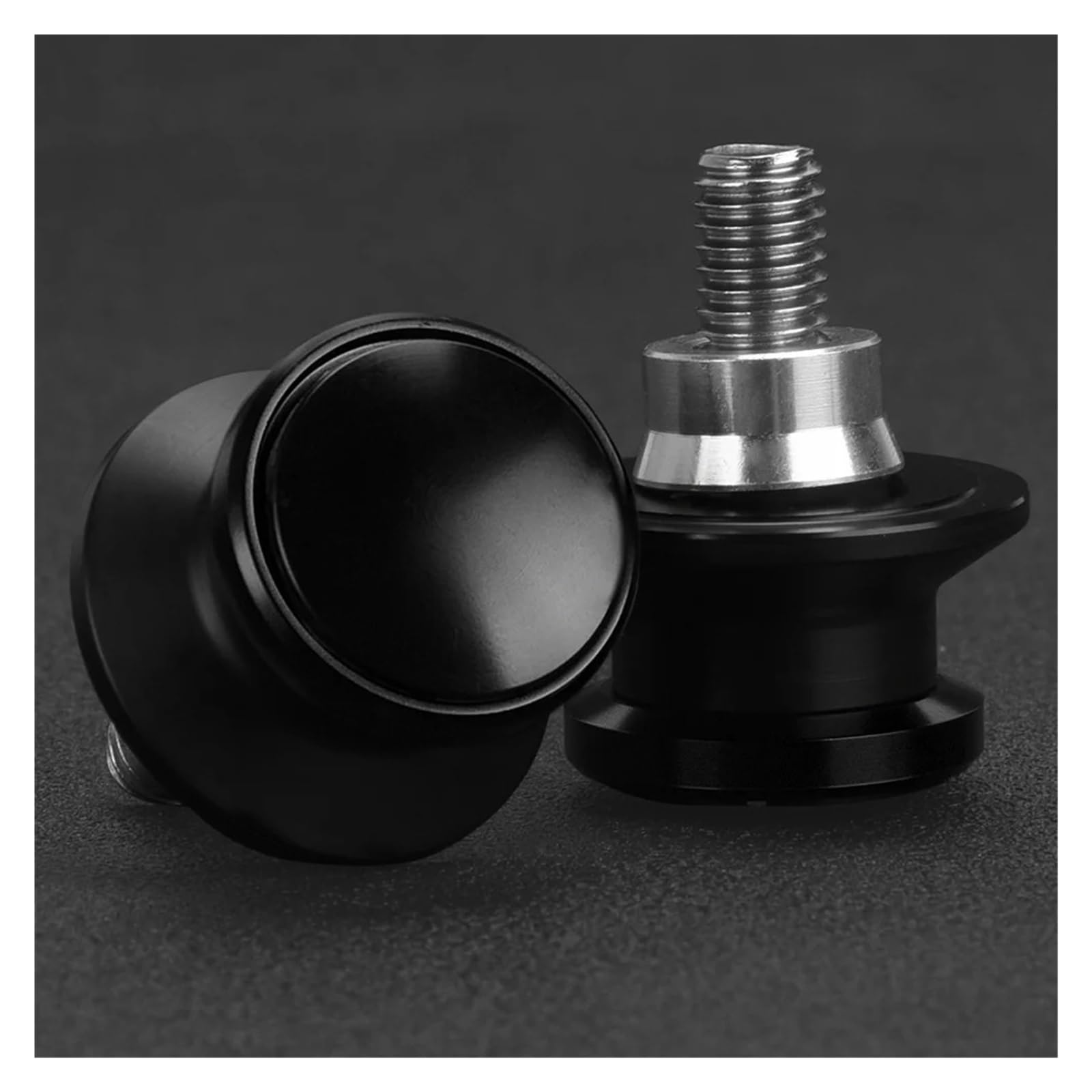 Motorrad Bobbins Hinterradständerschrauben 8 MM Passend für NC750X NC750S NC750 NC700 NC700S NC700X 2012-2024(A M8 Black) von GXTCJDM