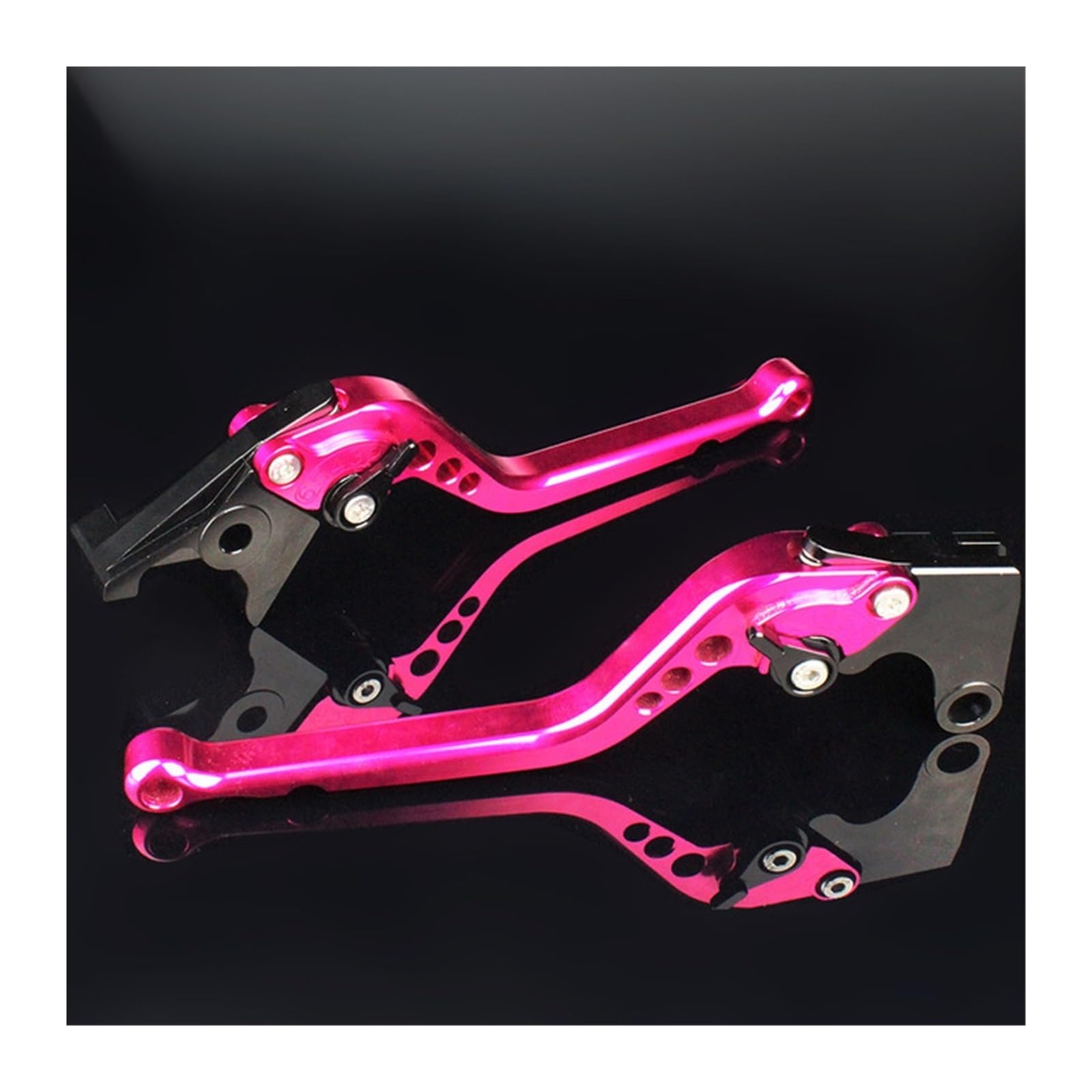 Motorrad Bremse Kupplung Einstellbar Geeignet Für ZZR1100 1990-1992 Griff(Long pink) von GXTCJDM