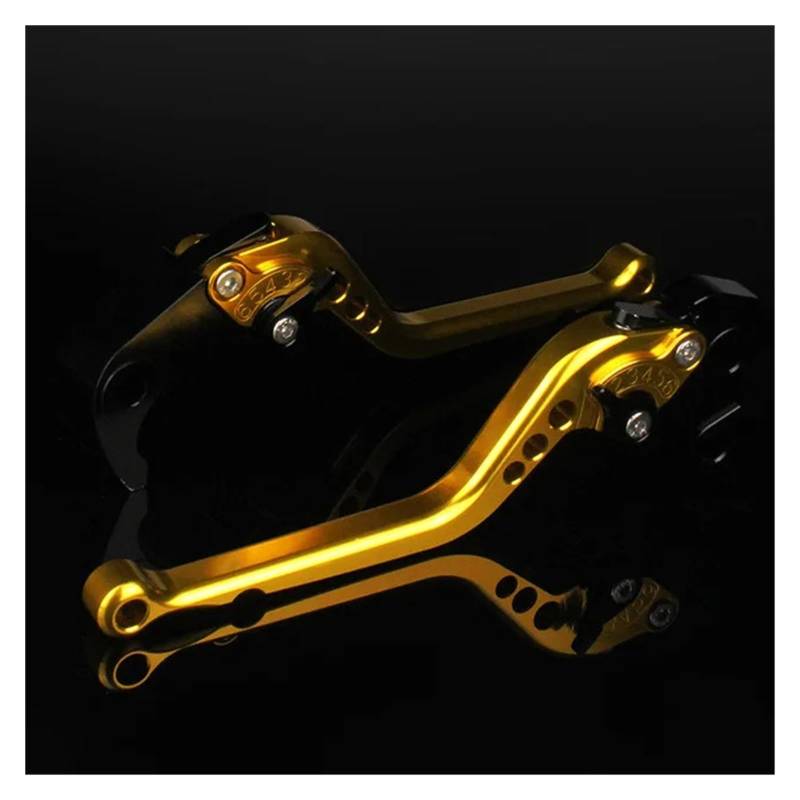 Motorrad Bremse Kupplung Geeignet Für DL650 V-Strom DL 650 2004-2010 Einstellbare Griff Zubehör(Long Gold) von GXTCJDM