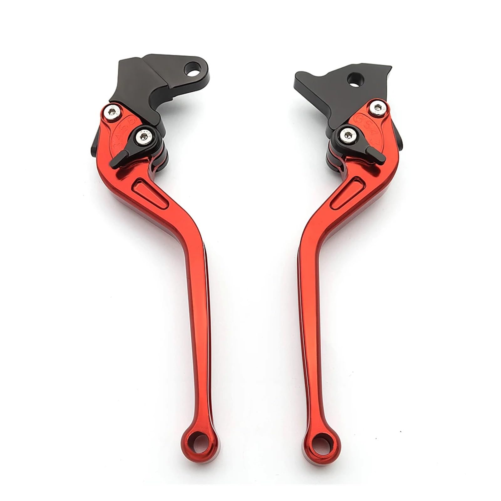 Motorrad Bremse Kupplung Geeignet Für GL1800/A GL 1800 2001-2016 Einstellbare Griff Zubehör Grip(Long red) von GXTCJDM