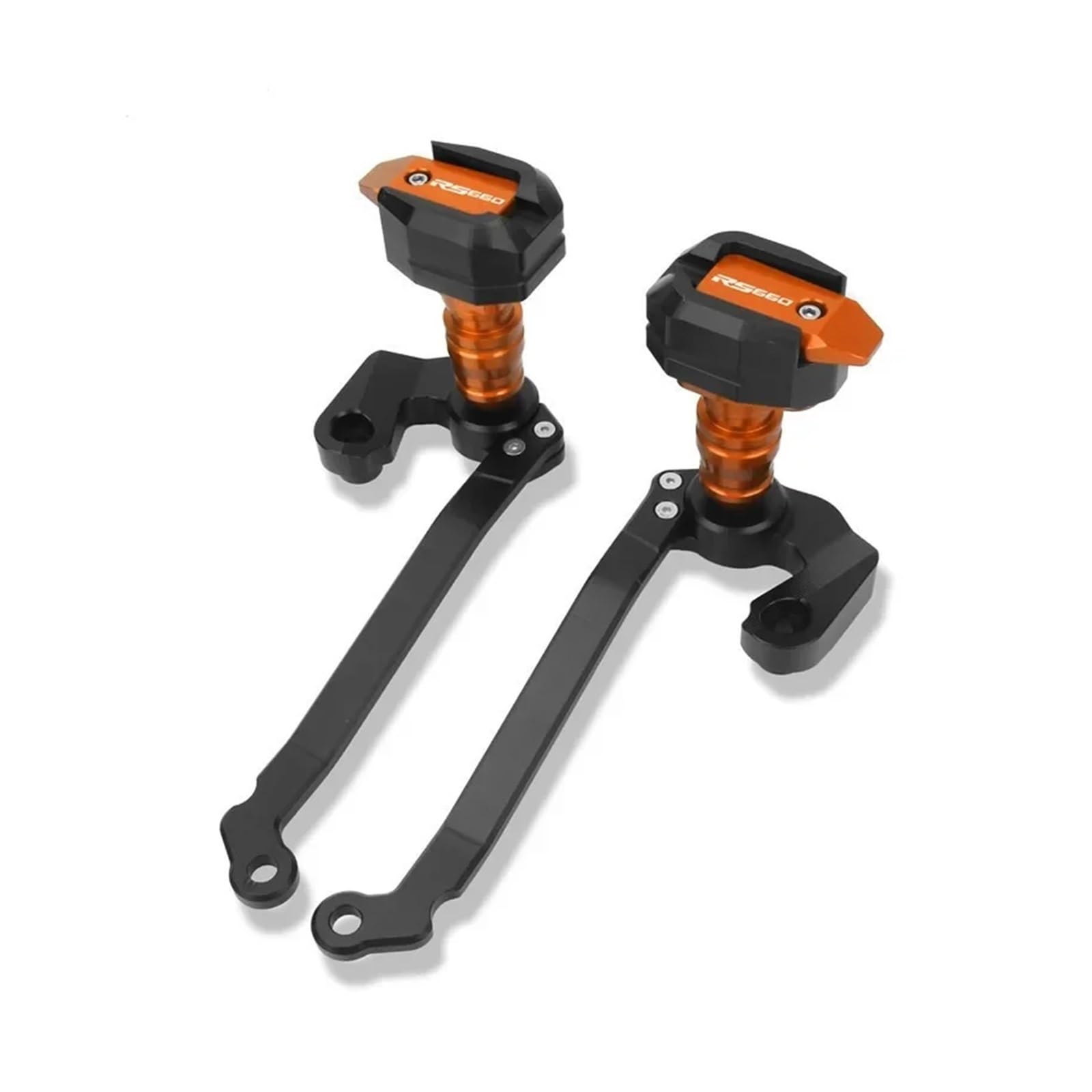 Motorrad Fallende Schutz Geeignet Für RS660 2020-2022 Rahmen Slider Crash Schutz Motorrad-Rahmenschieber(Orange) von GXTCJDM