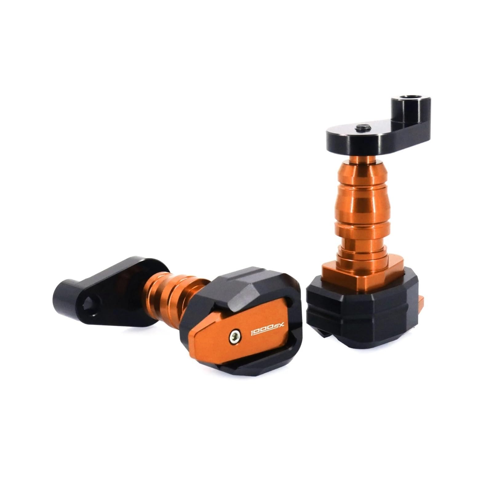 Motorrad Fallrahmen Slider Schutz Passend Für Z1000 SX 2017-2024 Motorrad-Rahmenschieber(Orange) von GXTCJDM