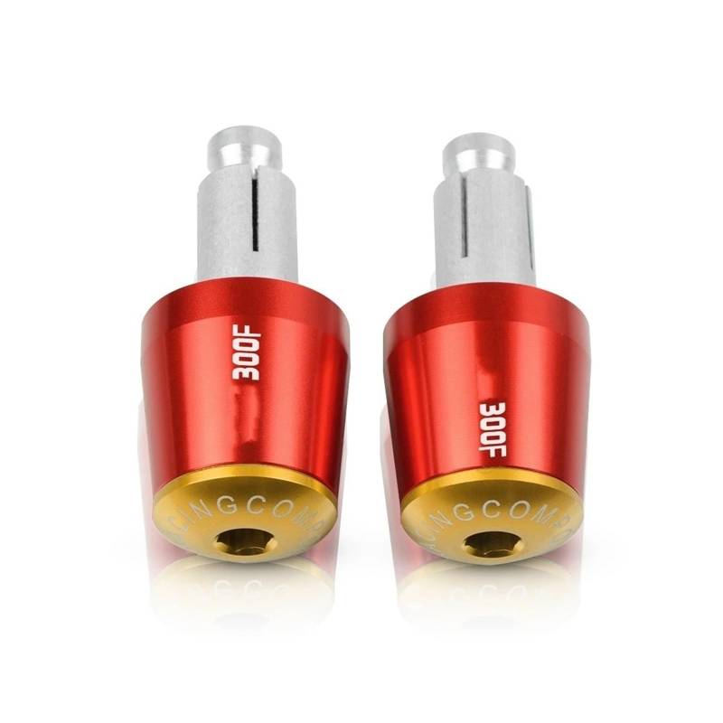 Motorrad Lenkergewichte Geeignet Für CB300F 2014-2016 Lenker Gegengewicht Stecker Slider Enden Griffe(Gold) von GXTCJDM