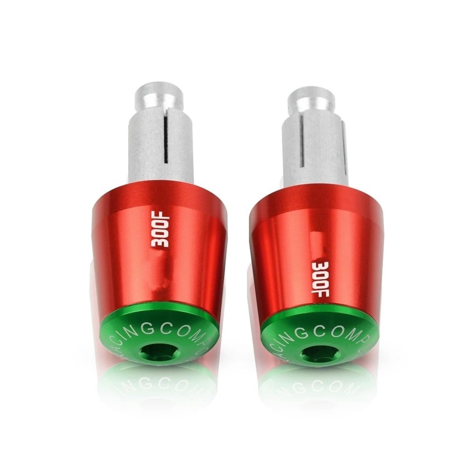 Motorrad Lenkergewichte Geeignet Für CB300F 2014-2016 Lenker Gegengewicht Stecker Slider Enden Griffe(Green) von GXTCJDM