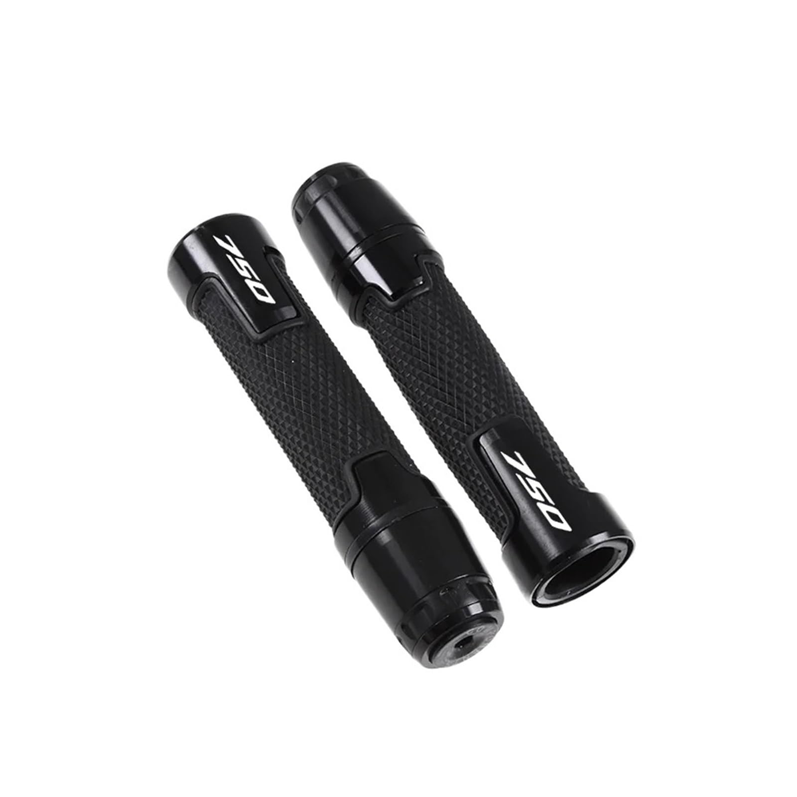 Motorrad Lenkergewichte Geeignet Für FORZA750 7/8" 22 MM Griffe Enden Griffkappen Stecker(Schwarz) von GXTCJDM