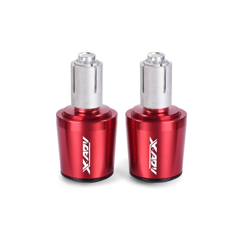 Motorrad Lenkergewichte Griffe Bar End Plug Caps 7/8" 22 MM Passend Für XADV 750 2016-2022(Titanium) von GXTCJDM