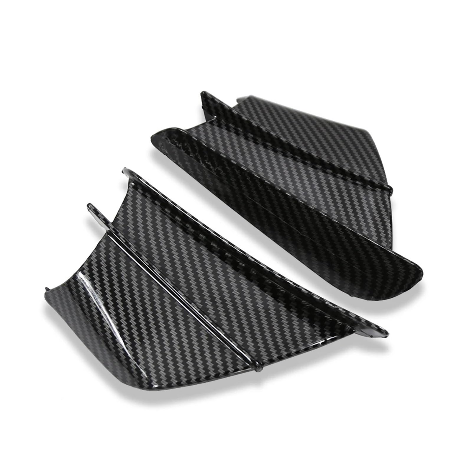 Motorrad Winglet Geeignet Für S1000RR HP4 2014–2021 Winglet Aerodynamik-Kit Spoiler(Glossy Carbon Look) von GXTCJDM