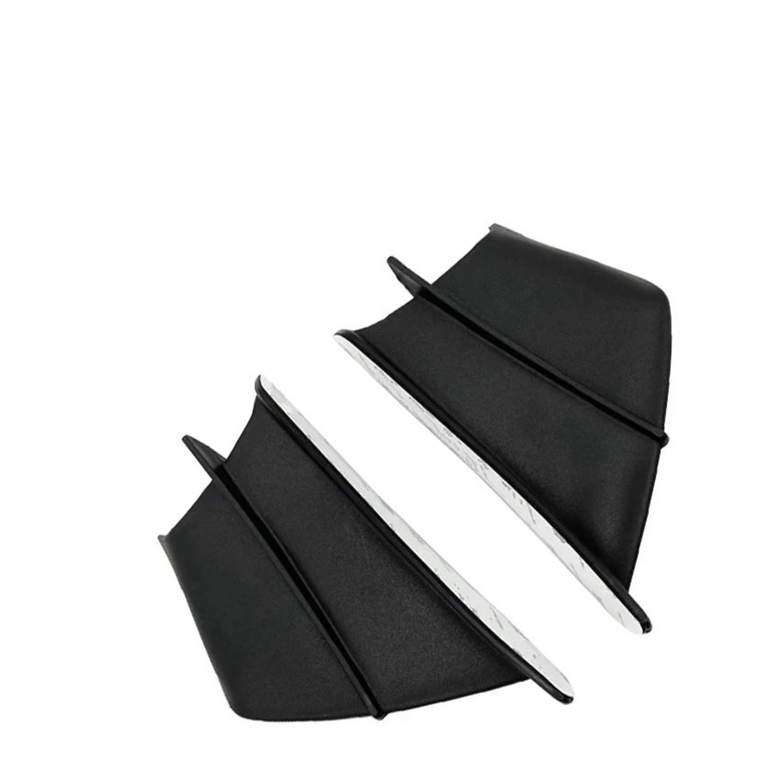 Motorrad Winglet Geeignet Für Z125 Z250SL 250R 300R Z300 Z400 400R KLX250 ZZR1200 Winglet Aerodynamik-Kit Spoiler(Matte Black) von GXTCJDM