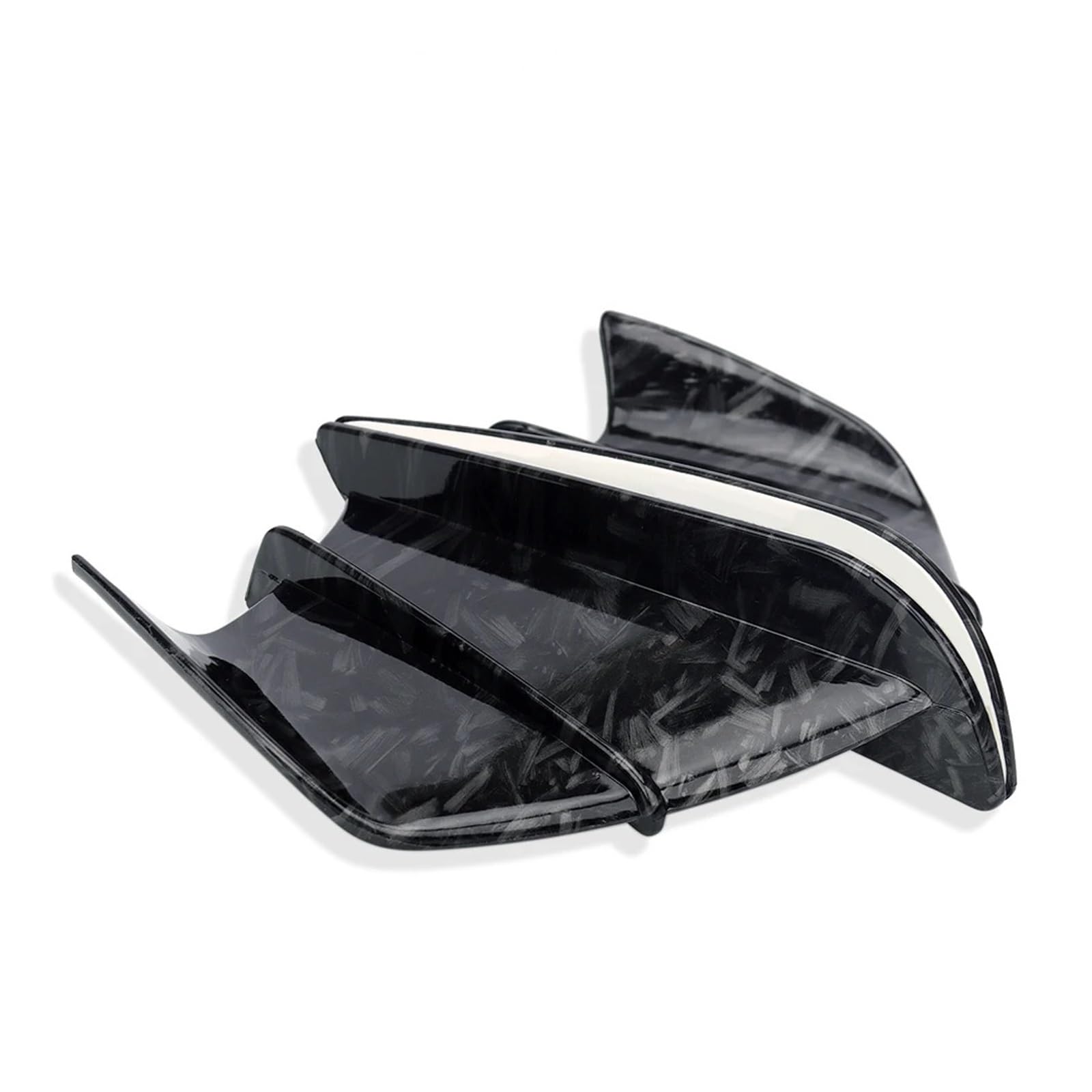 Motorrad Winglet Geeignet Für ZX6R ZX7R ZX9R ZX10R ZX12R ZX14R Nija 650R Z750 Z1000 Winglet Spoiler Verkleidung Kit(Style2) von GXTCJDM