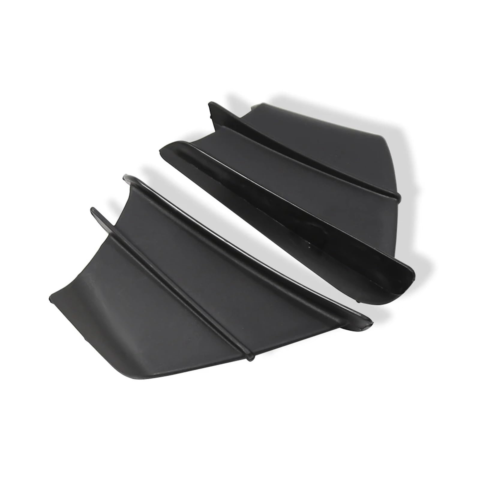 Motorrad Winglet Universal Winglet Aerodynamik-Kit Spoiler(Schwarz) von GXTCJDM