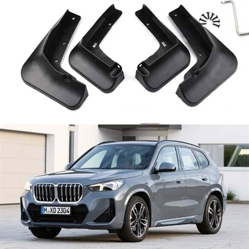 4 Stück Schmutzfänger für BMW X1 IX1 U11 m35I M Sport xLine 2022–2024 Schmutzfänger Spritzschutz Schmutzfänger vorne hinten Kotflügel Kotflügel,for M Sport Version von GXYNBY