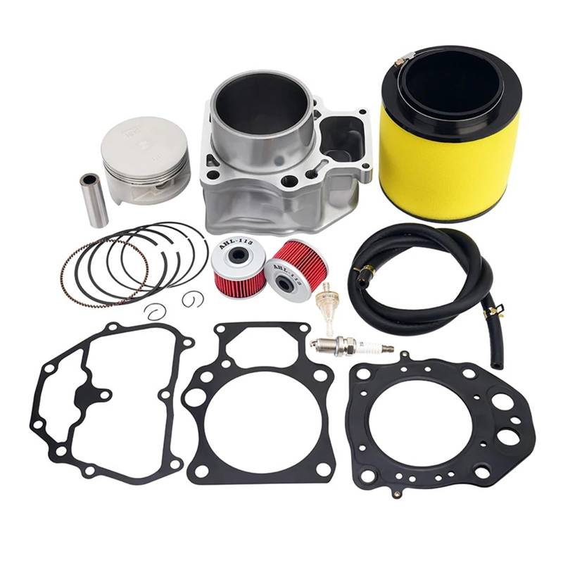 86,5mm Zylinder Kolben Ring Dichtung Filter Kit for TRX 420 TRX420 Rancher 2014-2020 12100-HP7-A00 12100-HP5-600 von GXZRTYLCG