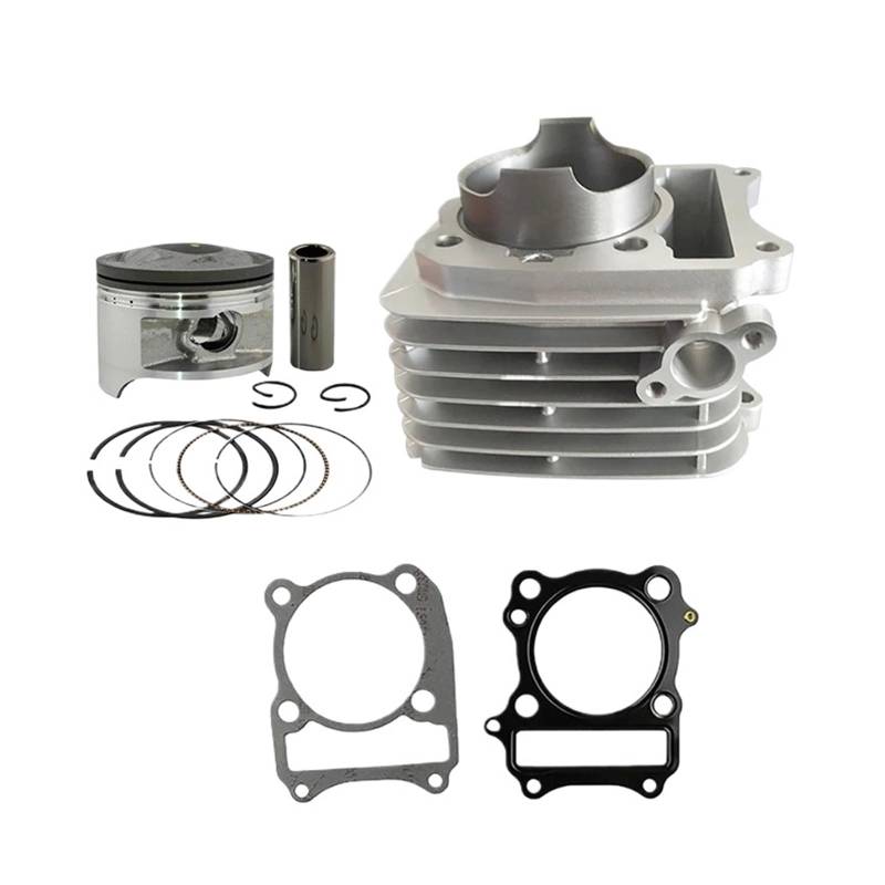 Motorrad Luft Zylinder Block & Kolben Kit & Dichtung Kit for DR200 DF200 1996-2009 VANVAN200 DR DF VANVAN 200 von GXZRTYLCG