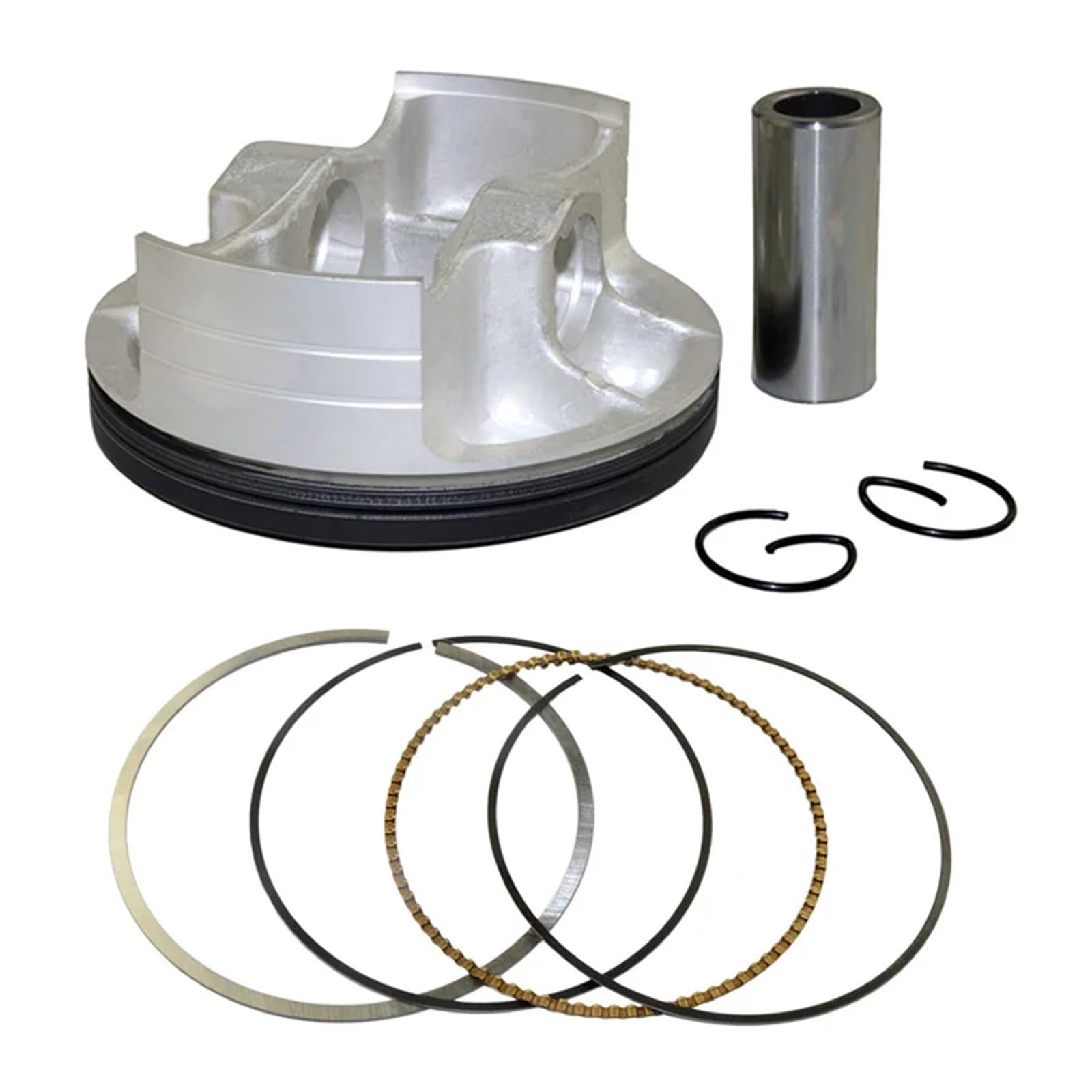 Motorrad-Motorteile STD-Zylindergröße 77 mm Kolben und Ringe Kit for KXF250 KX250F 2004-14 RMZ250 2004-06 von GXZRTYLCG