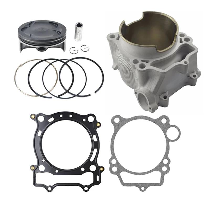 Motorradmotorteil, 95 mm Luftzylinder & Kolbenringe & Dichtungssatz for YZ450F 2003-2005 5TA-11311-12-00 YZ450 F YZ 450(Cylinder Kit) von GXZRTYLCG