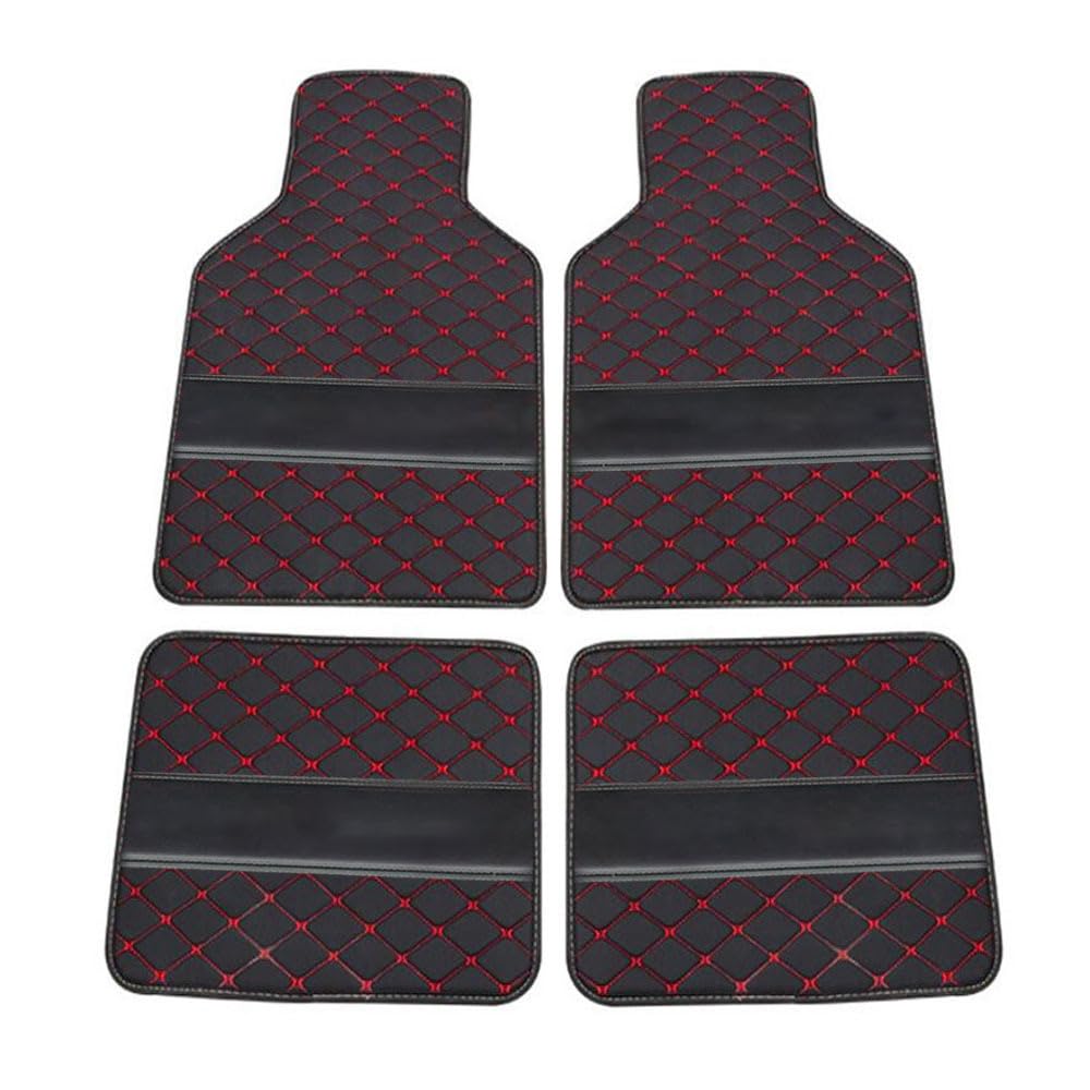 Autofußmatten, Für Hyundai Santa 5seat 2013-2017 Geruchlos rutschfest Fußmatten Zubehör,Einfache Installation und Langlebige,D von GYHGDG