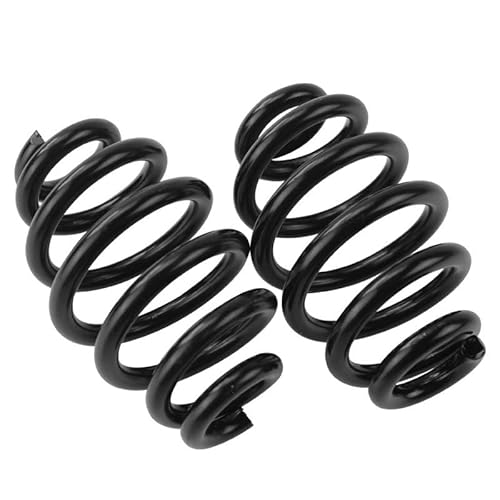 GYOUZA Cherk Motorrad Barrel Coiled Solo Sitz Federn schwarz for Harley for Chopper Bobber Softail Custom Bike Motorrad Zubehör von GYOUZA