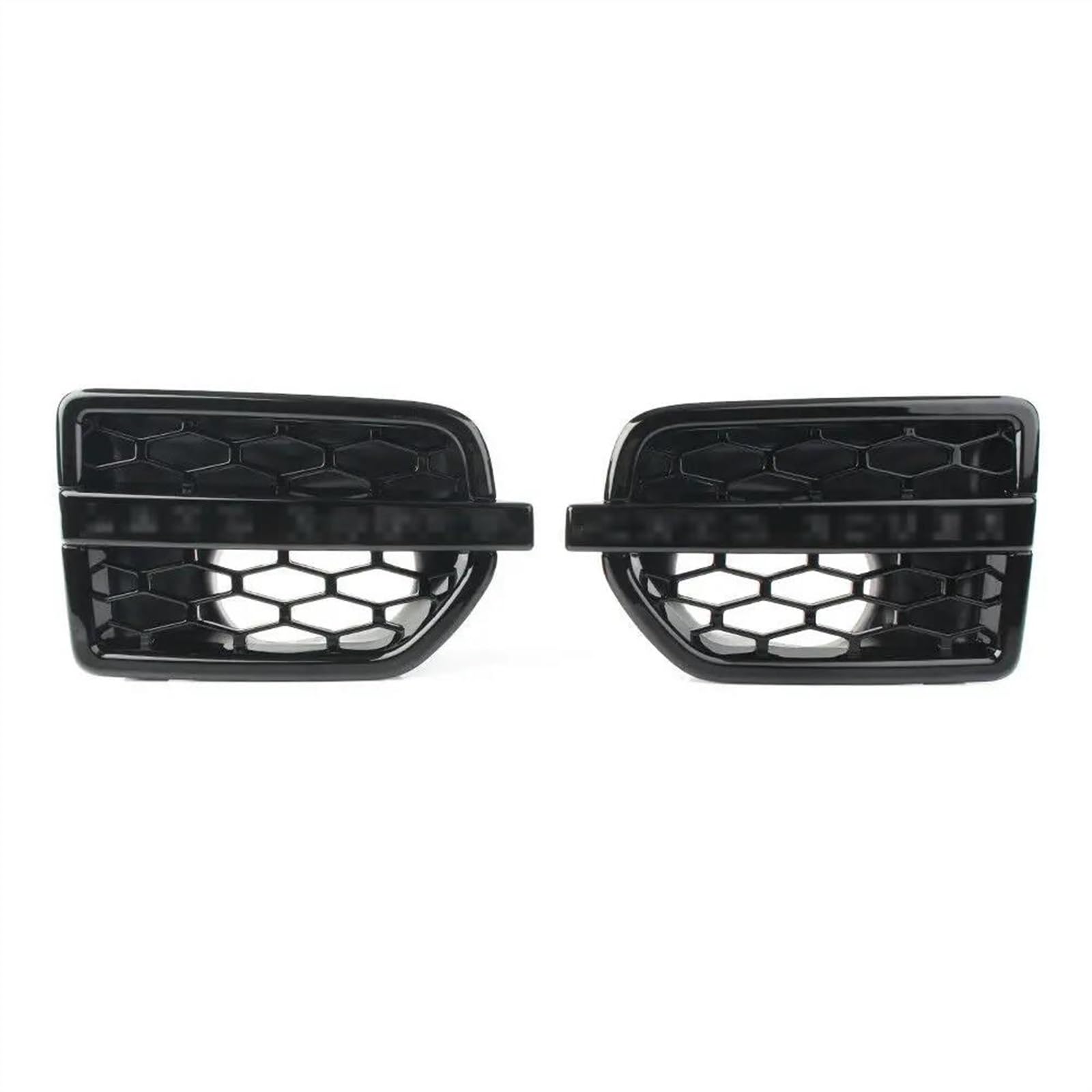 Auto Lufteinlass Kompatibel Mit Land Für Rover Für Discovery LR4 2010 2011 2012 2013 2014 2015 2016 Mudguard Hood Air Intake Vent Cover Grille Trim Outlet Frame LR023733 LR023734 von GYTTAK