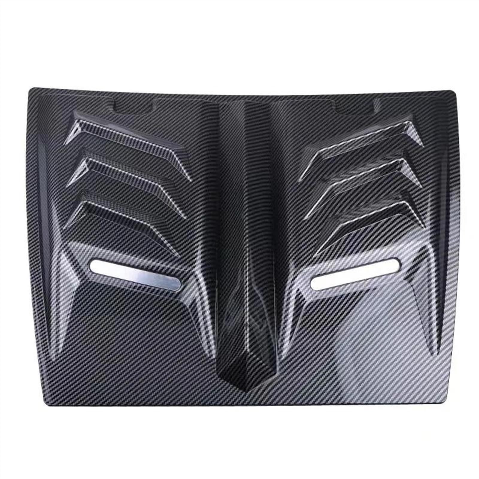 GYTTAK Auto Lufteinlass Auto Haube Vent Trim Abdeckung Universal Shark Gill Outlet Lufteinlass Hood Scoop Persönlichkeit Modifikation Zubehör(2) von GYTTAK