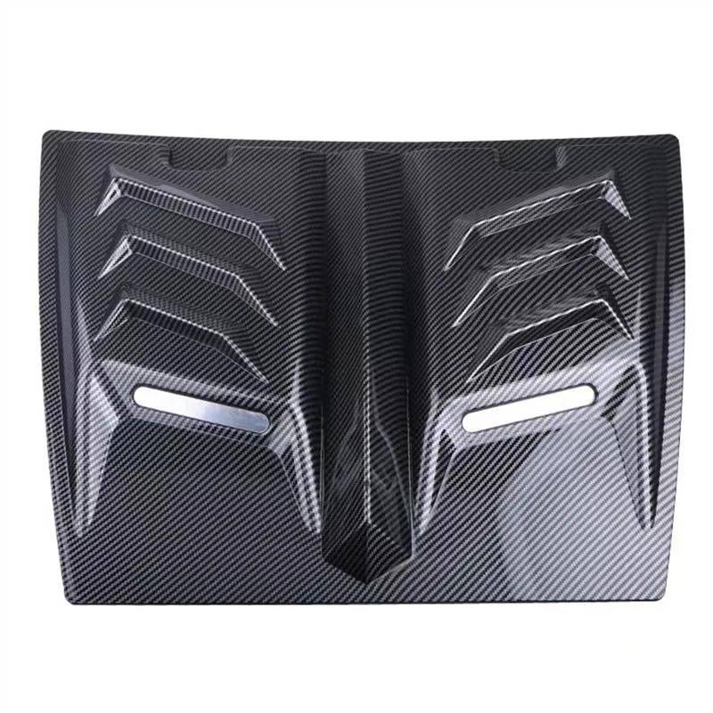 GYTTAK Auto Lufteinlass Auto Haube Vent Trim Abdeckung Universal Shark Gill Outlet Lufteinlass Hood Scoop Persönlichkeit Modifikation Zubehör(color1) von GYTTAK