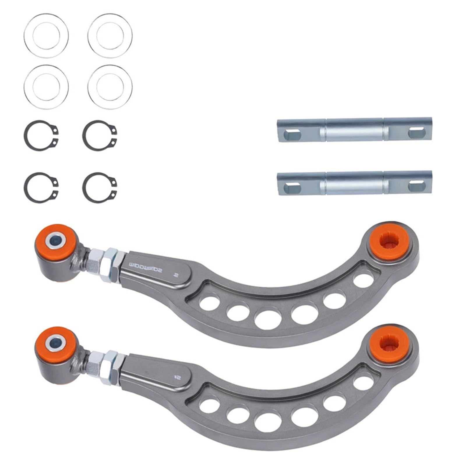 GYTTAK Auto Radaufhängung Kompatibel Mit Acura Für CSX-S 2006 2007 2008 2009 2010 2011 2012 2013 2014 2015. Auto-Einstellbarer Hinterer Oberer Sturz-Querlenker-Aufhängungssatz von GYTTAK