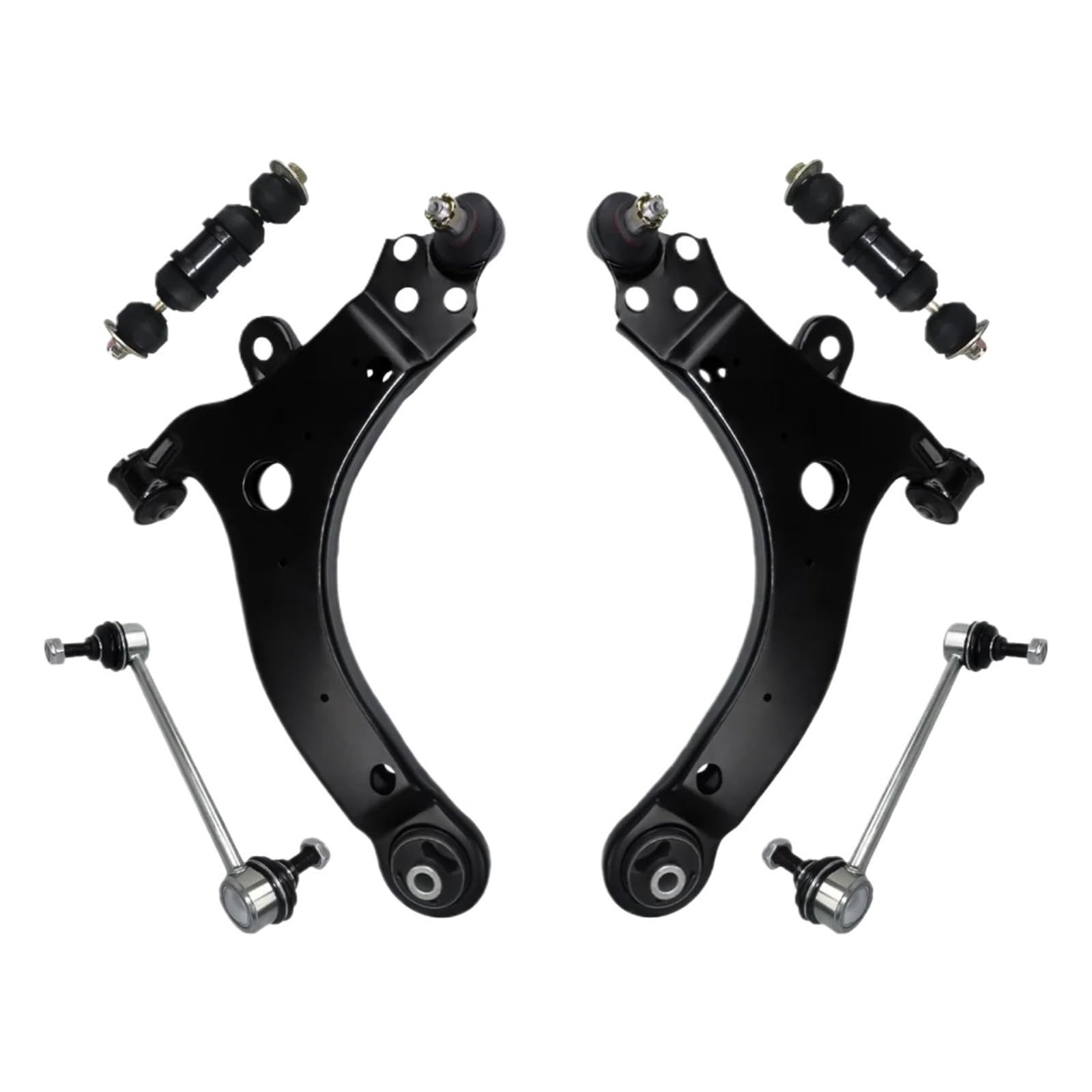 GYTTAK Auto Radaufhängung Kompatibel Mit Buick Für Allure Für Lacrosse 2005 2006 2007 2008 2009 6-teiliger Vorderer Unterer Querlenker Mit Kugelgelenken-Set OEM: K620676 K620675 von GYTTAK