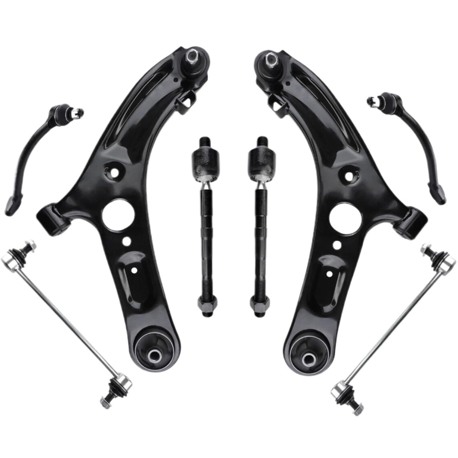 GYTTAK Auto Radaufhängung Kompatibel Mit Hyundai Für Elantra 2011–2016 Für Veloster 2012–2017. Auto-Front-Lower-Querlenker Sway Bar End Link Set K622232 K622646 von GYTTAK