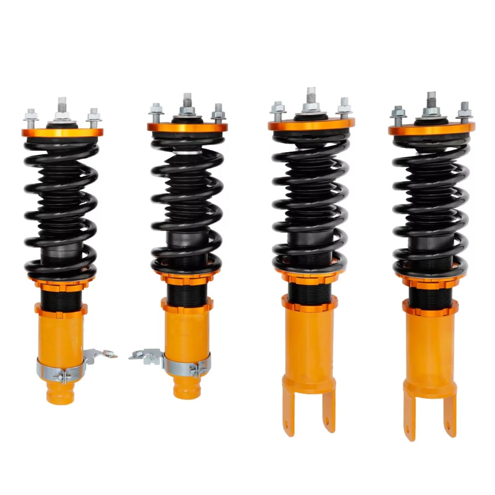 GYTTAK Gewindefahrwerk Kompatibel Mit Acura Für Integra DA DB DC2 DC4 1990–2001. Autoteile, Höhenverstellbare Leistung, Gewindefahrwerk, Federung, Stoßdämpfer(Yellow) von GYTTAK