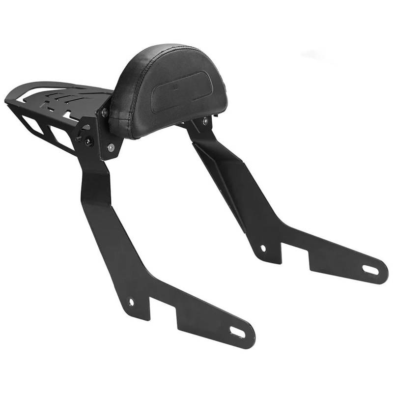 GYTTAK Heckgepäckträger Kompatibel Mit Sportster 883 XL1200 2017-2023 Motorrad-Reitstock, Motorrad-Beifahrer-Rückenlehne, Sissy Bar Mit Gepäckträger-Kits, Zubehör von GYTTAK