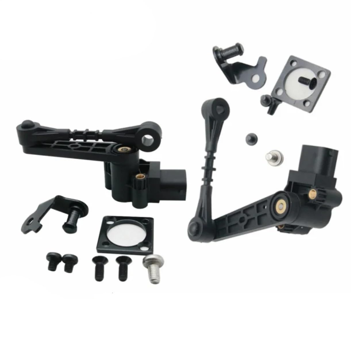 GYTTAK KarosseriehöHensensor Kompatibel Mit Land Für Rover Für Range Für Rover Sport HSE 4-Türer 4.4L 2006 2007 2008 2009. Vorderer Luftfederungs-Höhenniveausensor LR020473(Front Left Right) von GYTTAK