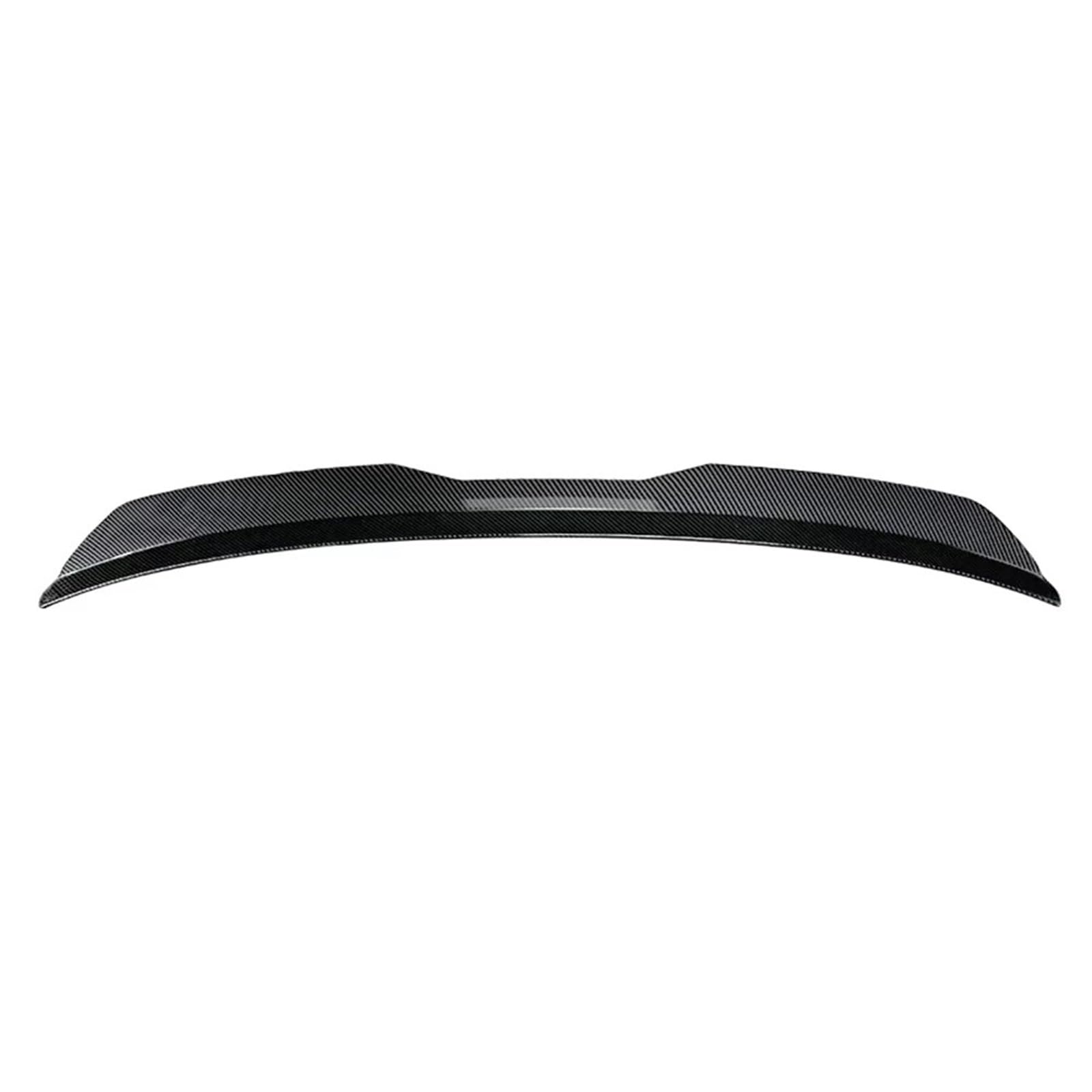 GYTTAK Kofferraumspoiler Kompatibel Mit Hyundai Für I30 N MK3 I30N 2017 2018 2019 2020 Schwarz/Carbon-Look Auto-Heck-Dachlippen-Spoiler-Schwanz Für Flügeldekoration(Carbon Fiber Look) von GYTTAK