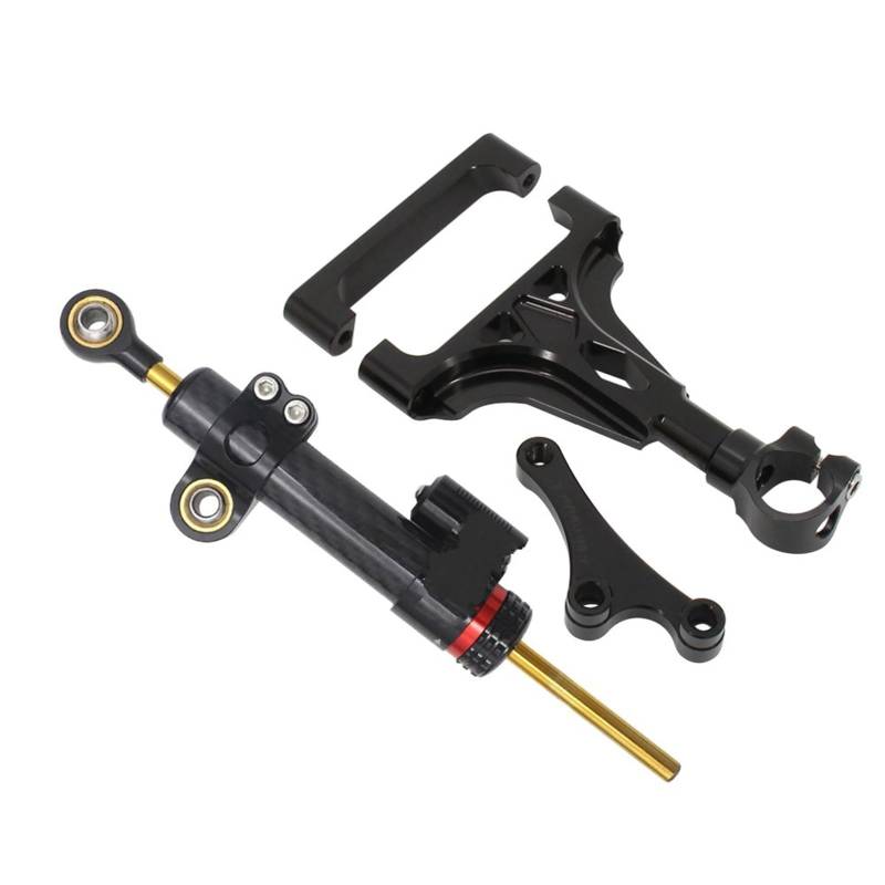 GYTTAK Kompatibel Mit Für Z1000 2003-2009 Motorradzubehör Lenkungsdämpferregler Stabilisator Kit Motorrad Absorber Stabilisator Motorrad Lenkungsdämpfer(B) von GYTTAK