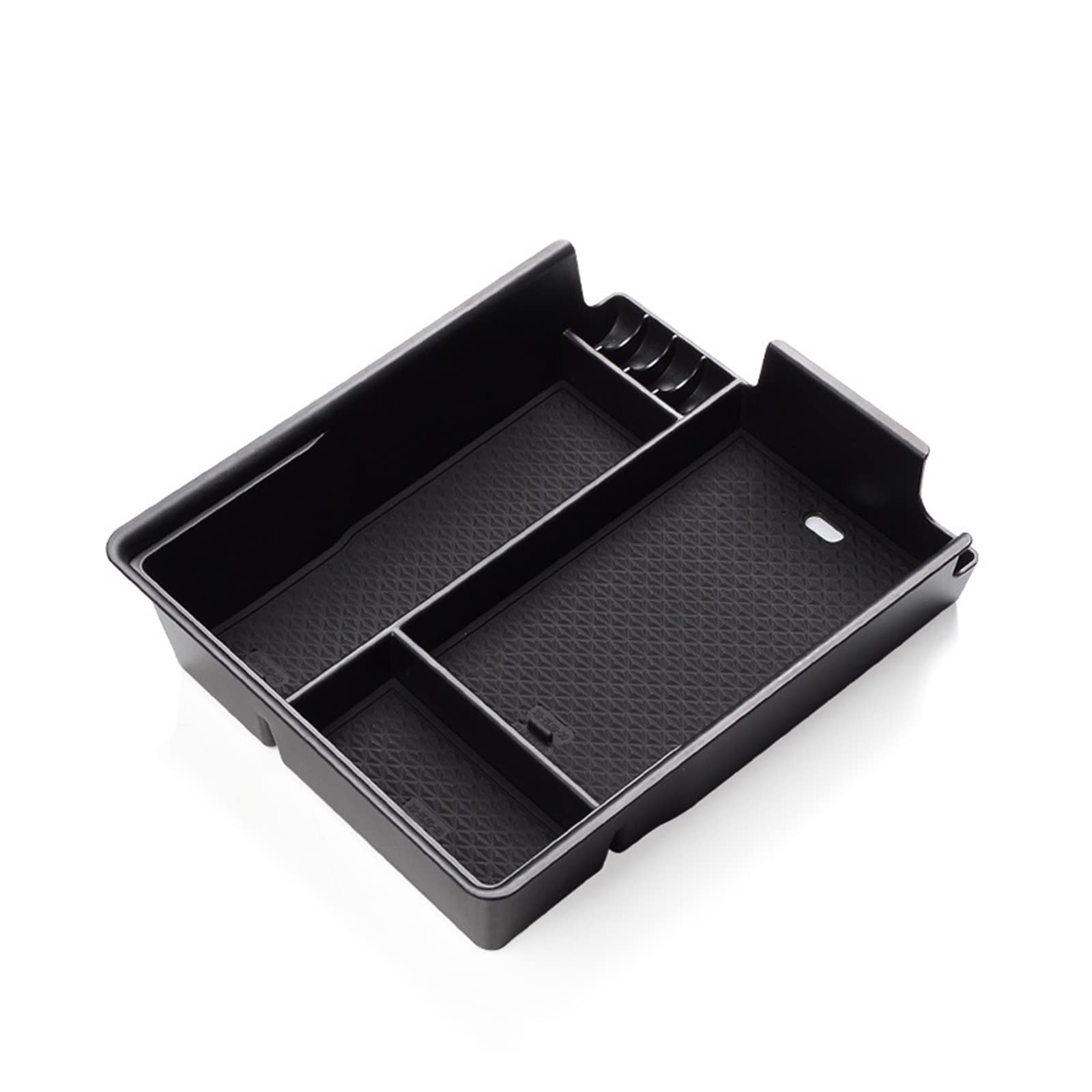 GYTTAK Kompatibel Mit Hyundai Für Palisade LX2 2020 2021 2022 2023 Auto Mittelarmlehne Aufbewahrungsbox Organizer Behälter Tablett Zubehör(Black) von GYTTAK