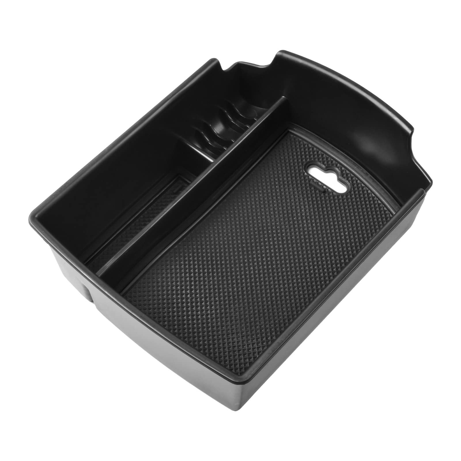 GYTTAK Kompatibel Mit K&ia Für Soul 2020 2021 2022 2023 Auto Handschuh Organizer Case Center Aufbewahrungsbox Auto Container Organizer Zubehör(Black) von GYTTAK