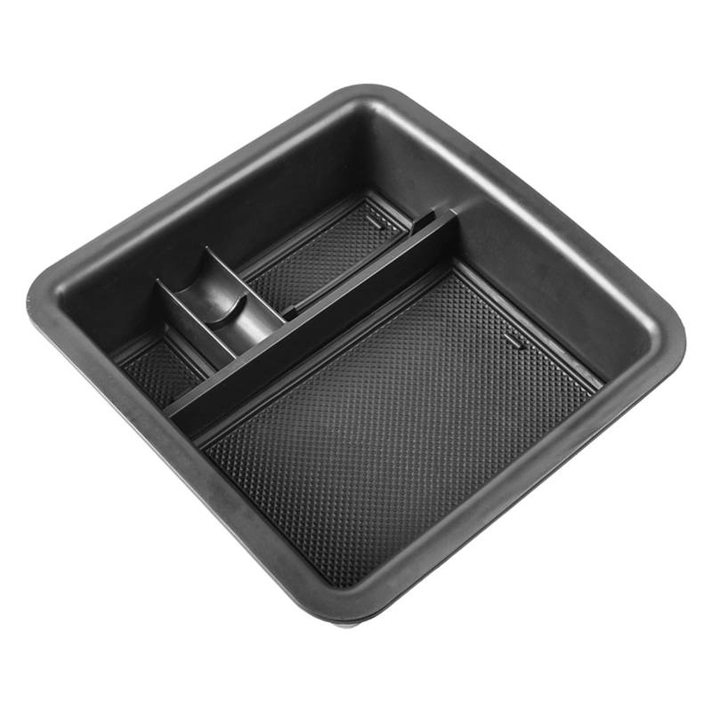 GYTTAK Kompatibel Mit Toyota Für Land Für Cruiser FJ 2006-2016 2017 2018 2019 2021 Auto-Armlehnen-Aufbewahrungsbox Mittelkonsolen-Organizer-Fach Zubehör(Black) von GYTTAK