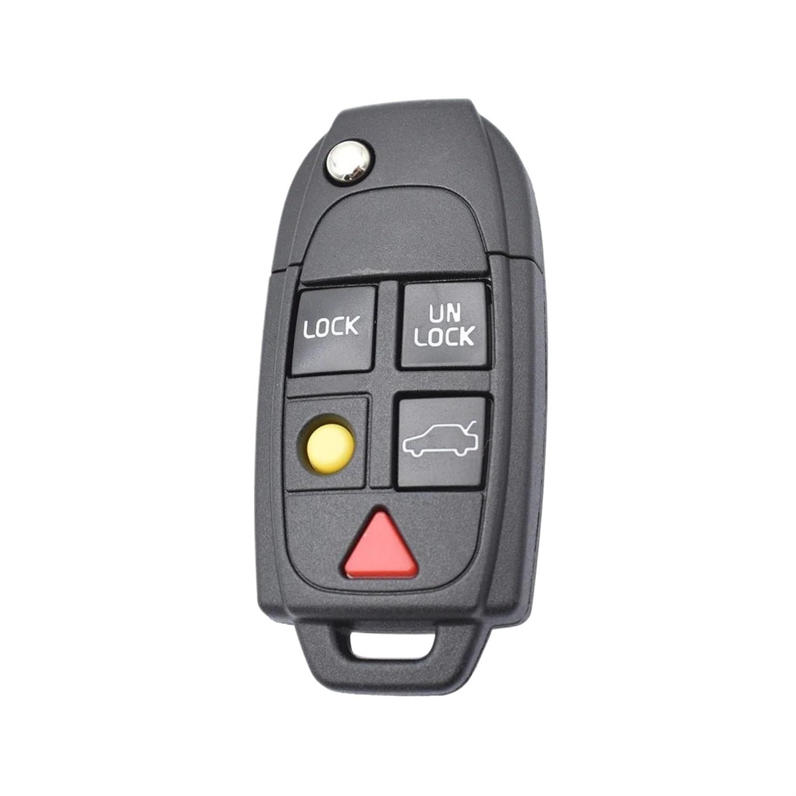 GYTTAK Kompatibel Mit Volvo Für XC90 2004 2005 2006 2007 2008 2009 2010 2011 2012 2013 2014 Auto-Shell-Schlüsseletui Auto 5-Tasten-Schlüsselgehäuseabdeckung Autoschlüsselgehäuse von GYTTAK