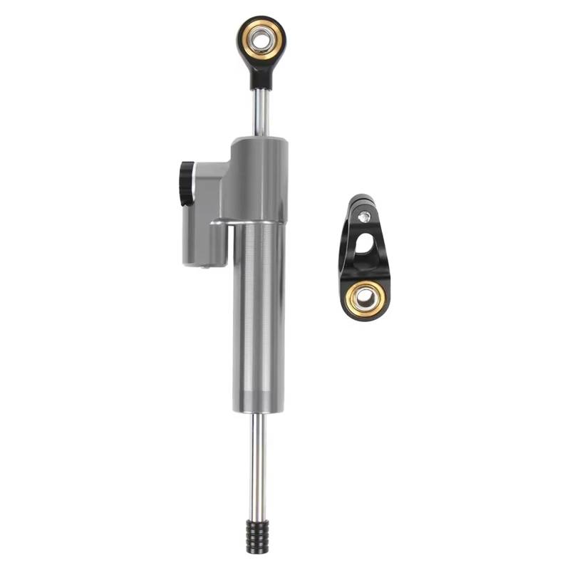 GYTTAK Kompatibel Mit XADV750 Universal-Motorrad-Lenkungsdämpfer, Einstellbarer Stabilisator Für Speed ​​Wobble-Zubehör, Lenkungsdämpfer-Stoßdämpfer Motorrad Lenkungsdämpfer(D) von GYTTAK