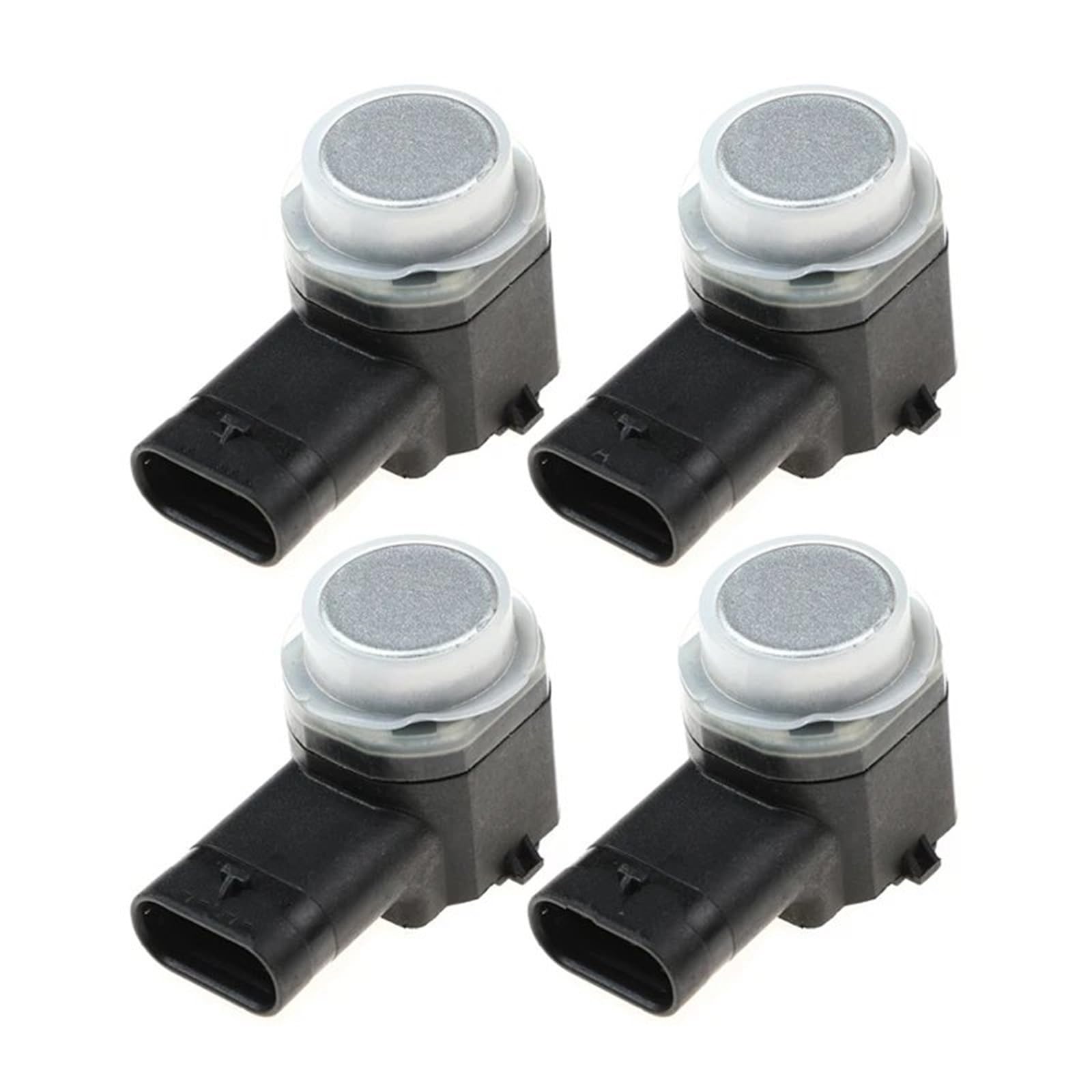 GYTTAK PDC Parksensor Kompatibel Mit Ford Auto-Einparkhilfe Objektsensorpdc Parksensor Parkradar Einparkhilfe Cj5t15k859aaw(Silver,4pcs) von GYTTAK