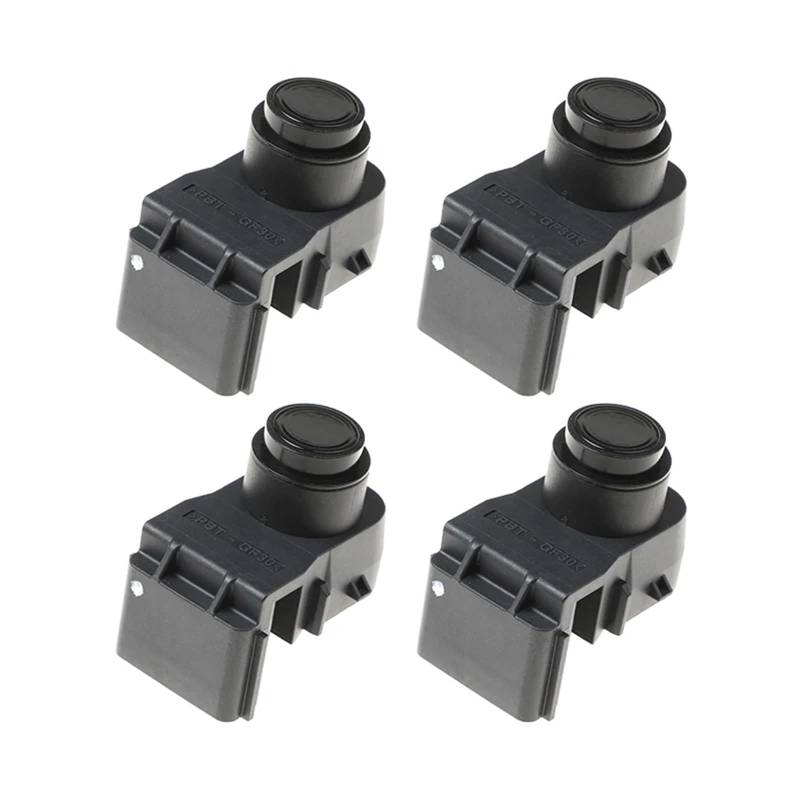 GYTTAK PDC Parksensor Kompatibel Mit Hyundai Auto Stoßstange Pdc Parksensor Auto Zubehör Auto Einparkhilfe Sensor Reverse Assist 95720g6100(Black,4pcs) von GYTTAK